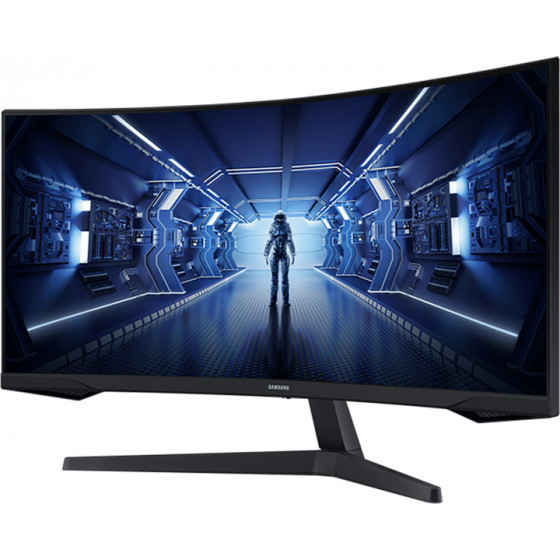 Samsung Odyssey G5 Wqhd Curved Gaming Monitor 34'' - (LC34G55TWWRXEN)