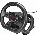 SpeedLink (SL-650300-BK) Black Bolt Racing Wheel For Pc (BLACK)
