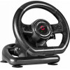 SpeedLink (SL-650300-BK) Black Bolt Racing Wheel For Pc (BLACK)