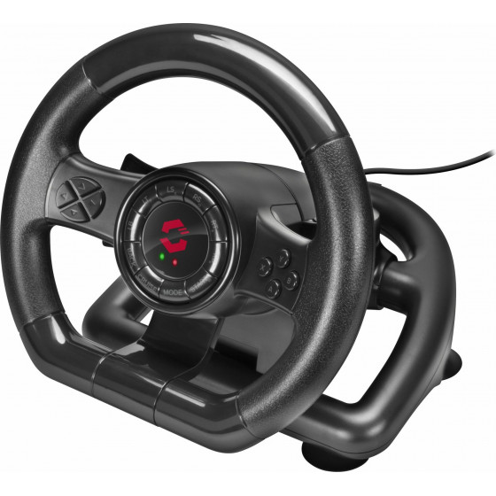 SpeedLink (SL-650300-BK) Black Bolt Racing Wheel For Pc (BLACK)