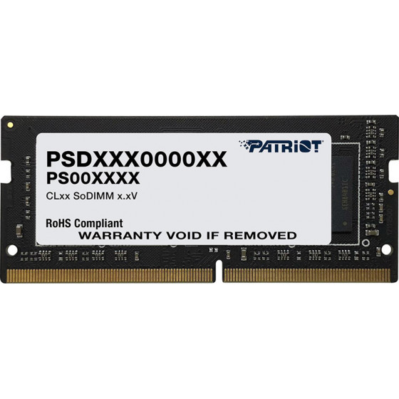 Patriot DDR4 16GB 3200MHz CL22 SO-Dimm - (PSD416G320081S)