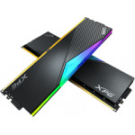 Adata Ram Dimm 32GB (Kit 2x16GB) Lancer Rgb AX5U5200C3816G-CLARBK, DDR5, 5200MHz, CL38, Dual BOX, LTW. - (AX5U5200C3816G-DCLARBK)