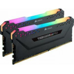 Corsair Ram Dimm XMS4 Kit 2x32GB DDR4, 3600MHz, Latency 18-22-22-42, 1.35V, Vengeance Rgb PRO, Xmp 2.0, Rgb LED, BLACK, LTW. - (CMW64GX4M2D3600C18)