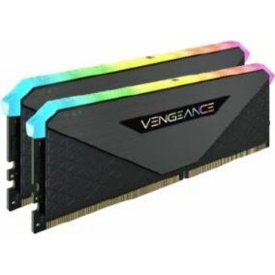 Corsair Ram Dimm XMS4 Kit 2x8GB DDR4, 4000MHz, Latency 18-22-22-42, 1.35V, Vengeance Rgb RT, Xmp 2.0, Rgb LED, BLACK, LTW. - (CMN16GX4M2Z4000C18)