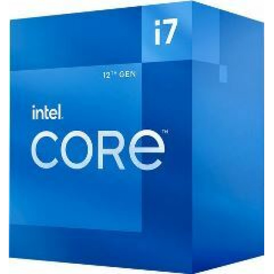 Intel Cpu Core i7 12700F, 12C/20T, 2.10GHz, Cache 25MB, Socket LGA1700 12th GEN, BOX, 3YW. - (BX8071512700F)