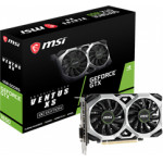 MSI Vga PCI-E Nvidia Gf 4GB/128BIT, GDDR5, Dl DVI-D/HDMI/Display PORT, 2 Slot FANSINK, 3YW. - (Gtx 1650 Ventus Xs 4G OC)