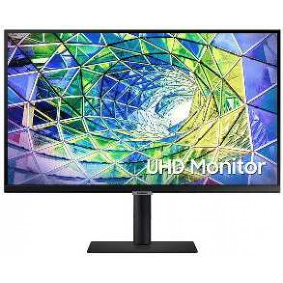 Samsung Monitor Lcd Tft 4K Uhd Ips LED, 27'', 16:9, 300 CD/M2, 1000:1, 5MS, 3840x2160, Hdmi v2/Dp v1.2/Hp OUT, BEZELESS, FREESYNC, HDR10, Usb HUB, USB-C 90W, ETHERNET, HAS, TILT, PIVOT, SWIVEL, 3YW. - (LS27A800UJUXEN)