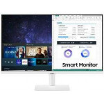 Samsung Monitor SMART, Fhd Lcd Va WHITE, 32'',16:9, 250CD/M2, 3000:1, 8MS, 1920x1080, 2x Hdmi v2, SPEAKER, REMOTE, WIFI5, SMART, 2YW. - (LS32AM501NUXEN)