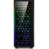 Sharkoon Pc Chassis Midi Tower ATX, BLACK, W/O PSU, 1x12CM Front Led FAN, 1x12CM Rear Rgb Led FAN, 2YW. - (Rgb Lit 100)