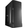 Supercase Pc Chassis Midi Tower ATX, BLACK, W/O PSU, 1x 8CM Rear FAN, 2YW. - (F81A)