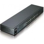 Zyxel Switch 24 Ports 10/100/1000Mbps, Enterprise Lan SWITCH, RACKMOUNT, 2YW. - (GS-1100-24E)