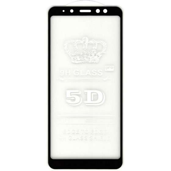 Ancus Tempered Glass Full Face 5D 9H ��� Samsung SM-A730F Galaxy A8 Plus (2018) Full Glue - (5210029062438)