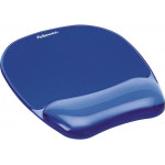 Fellowes Crystals(TM) Gel Mousepad Wrist Su - (91141)
