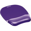 Fellowes Crystals(TM) Gel Mousepad Wrist Su - (91441)