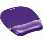Fellowes Crystals(TM) Gel Mousepad Wrist Su - (91441)