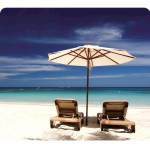 Fellowes Mousepad Earth Series Beach - (5909501)