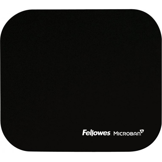 Fellowes Mousepad Microban Black - (5933907)