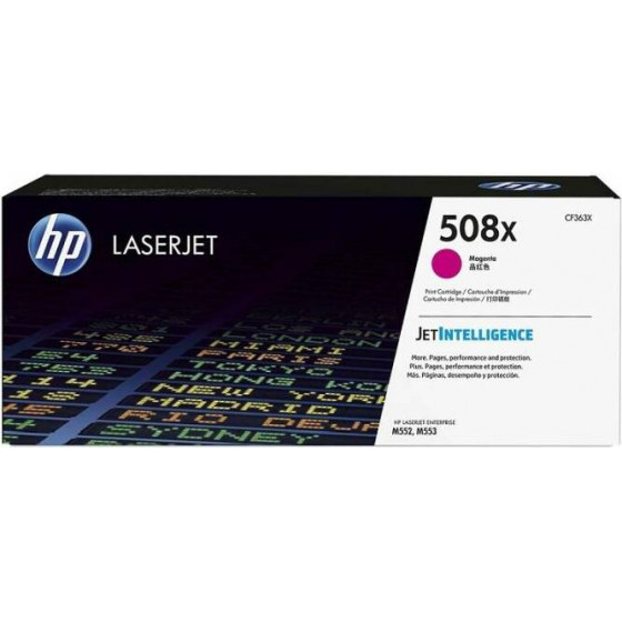 HP 508X Lj Color M552 Magent 9.5� - (CF363X)