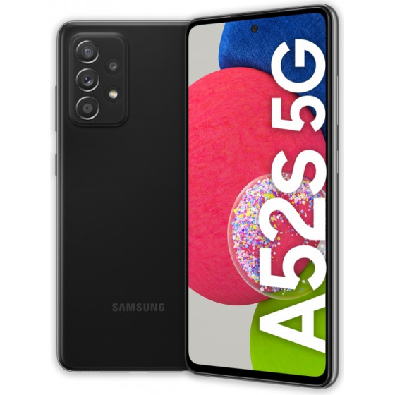 Samsung SM-A528 A52s 5G 128GB Black - (SM-A528BZKDEUE)