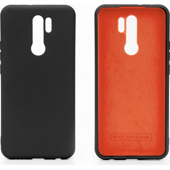 Xiaomi Redmi 9 Silicone Tpu Case Black - (CAS015TKJ19A)