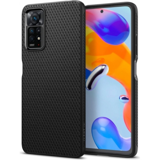 Spigen Liquid Air Xiaomi Redmi Note 11 Pro 5G / Redmi Note 11 Pro 4G Black Backcover - (ACS04414)