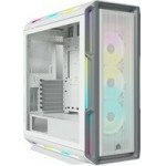 Corsair Icue 5000T Rgb Tempered Glass Mid - Tower Atx Pc Case- White - (CC-9011231-WW)