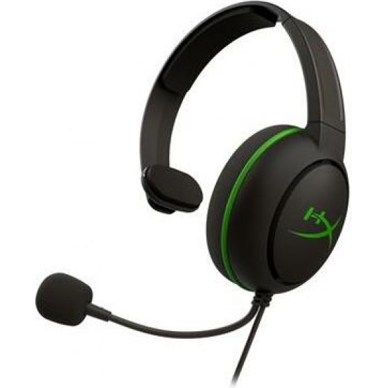 HyperX Cloudx Chat Headset Wired Head-Band Gaming Black, Green - (4P5J4AA)