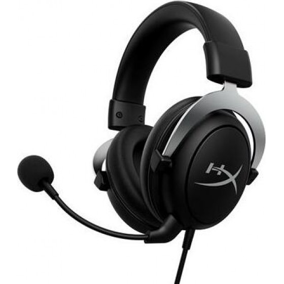 HyperX Cloudx Headset Wired Head-Band Gaming Aluminium, Black - (4P5H8AA)