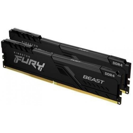 Kingston Technology Fury Beast Memory Module 32 Gb 2 x 16 Gb DDR4 3200 Mhz - (KF432C16BBK2/32)