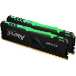 Kingston Technology Fury Beast Rgb Memory Module 32 Gb 2 x 16 Gb DDR4 3200 Mhz - (KF432C16BBAK2/32)