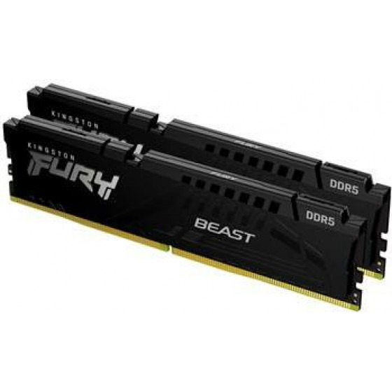 Kingston Technology Fury Memory Module 32 Gb 2 x 16 Gb DDR5 5600 Mhz - (KF556C40BBK2-32)