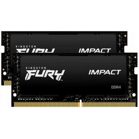 Kingston Technology Memory Module 16 Gb 2 x 8 Gb DDR4 3200 Mhz - (KF432S20IBK2/16)