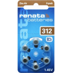 Renata Sbat 031 ZA312 ���� 1.45V ������ 6 ��������� ��������� - (RENZA312)