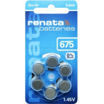 Renata Sbat 032 ZA675 ���� 1.45V ������ 6 ��������� ��������� - (RENZA675)
