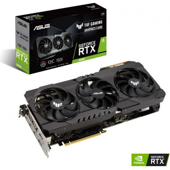 Asus Vga TUF-RTX3080-O10G-V2-GAMING, GDDR6X - (90YV0FB4-M0NM00)