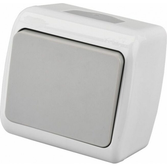 Entac 101 Stephan Surface Mounted Wall Switch single-Pole IP54 - (ESMWS11-STP)