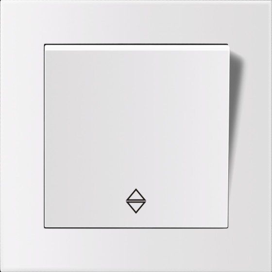 Entac 106 Arnold Recessed Alternative Wall Switch White - (ERWS12-ARN-W)