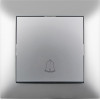 Entac Arnold Recessed Doorbell Switch Silver - (ERWSDB-ARN-S)