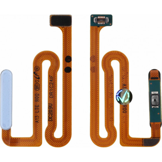 Samsung A13 A135 Flex Fingerprint Sensor Light Blue Original Service Pack - (GH96-15035B)