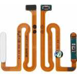 Samsung A13 A135 Flex Fingerprint Sensor White Original Service Pack - (GH96-15035D)