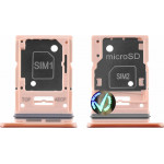 Samsung A53 A536 Sim Card Holder Orange Original Service Pack - (GH98-47263D)