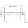 Superior 60-100 Fixed Extra Slim Tv Wall MOUNT