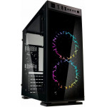 Kolink Inspire K1 RGB Midi-Tower, Tempered Glass Front - PC Case - black - (GEKL-039)