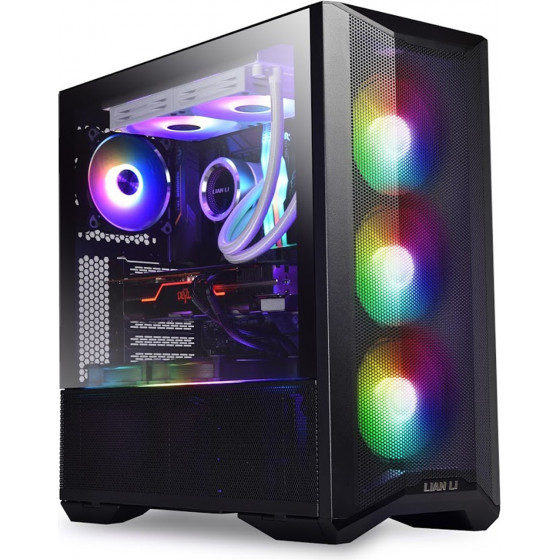 Lian Li Lancool II Mesh Black - Type-C ( 3 x 120mm aRGB fans included) PC Case - (G99.LAN2MRX.50)