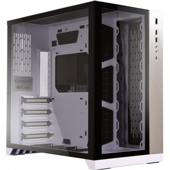 Lian Li PC-O11 Dynamic White - White EATX/ATX/M-ATX (steel & aluminium) PC Case - (G99.O11DW.00)