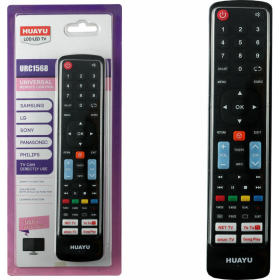 Huayu ��������������� Tv URC1568 Universal For Lg - Samsung - Sony - Philips - PANASONIC