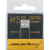 NSP ����������� Type C Female To Usb 2.0 Male 2.4A BLACK