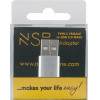 NSP ����������� Type C Female To Usb 2.0 Male 2.4A SILVER