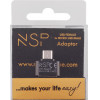 NSP ����������� Usb 2.0 Otg 2.4A Female �� Micro Usb Male BLACK