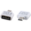 NSP ����������� Usb 2.0 Otg 2.4A Female �� Micro Usb Male WHITE